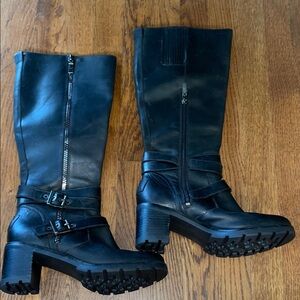 UGG Lana Tall biker boots